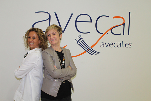 Marian Cano junto a Rosana Perán, su antecesora en el cargo de presidenta de AVECAL. Foto: AVECAL