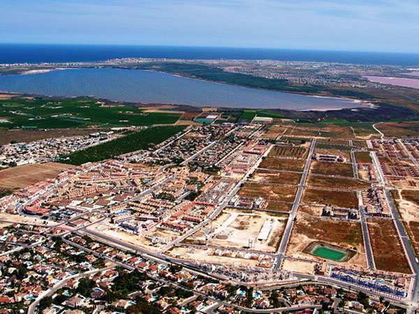 Vista aérea de Ciudad Quesada, en Rojales.