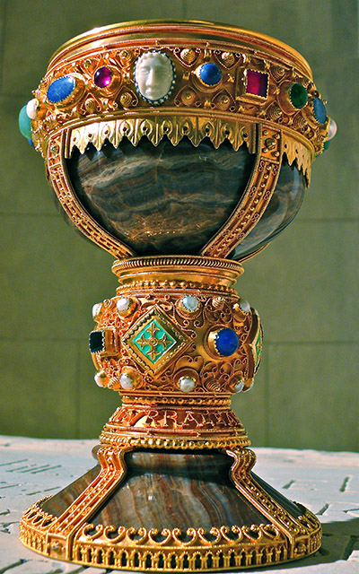 Santo Grial custodiado en la colegiata de San Isidoro, de León. Foto: WIKIPEDIA