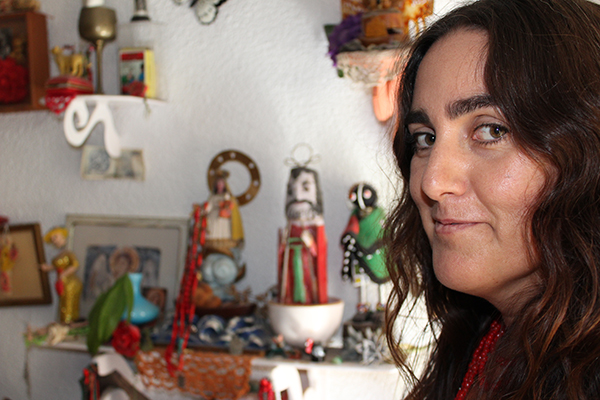 Susana Guerrero en su estudio. Foto: Sonia Marco