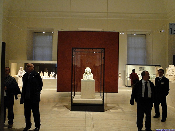 La Dama de Elche expuesta en el Museo Arqueológico Nacional. Foto: FLICKR