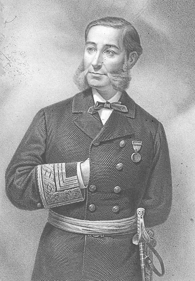 El Almirante Casto Méndez Núñez.