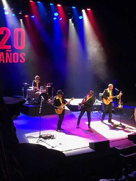 Jarabe de Palo en un momento de su actuación en el Teatro Principal de Alicante. Foto: S. MARCO