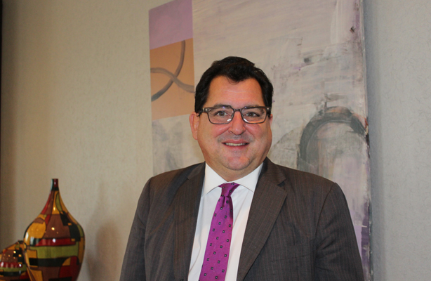 Luis Marco Aguiriano. Secretario de Estado para la UE, en el hotel AC. Foto: S. MARCO