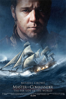 Cartel de la película "Master and Commander"