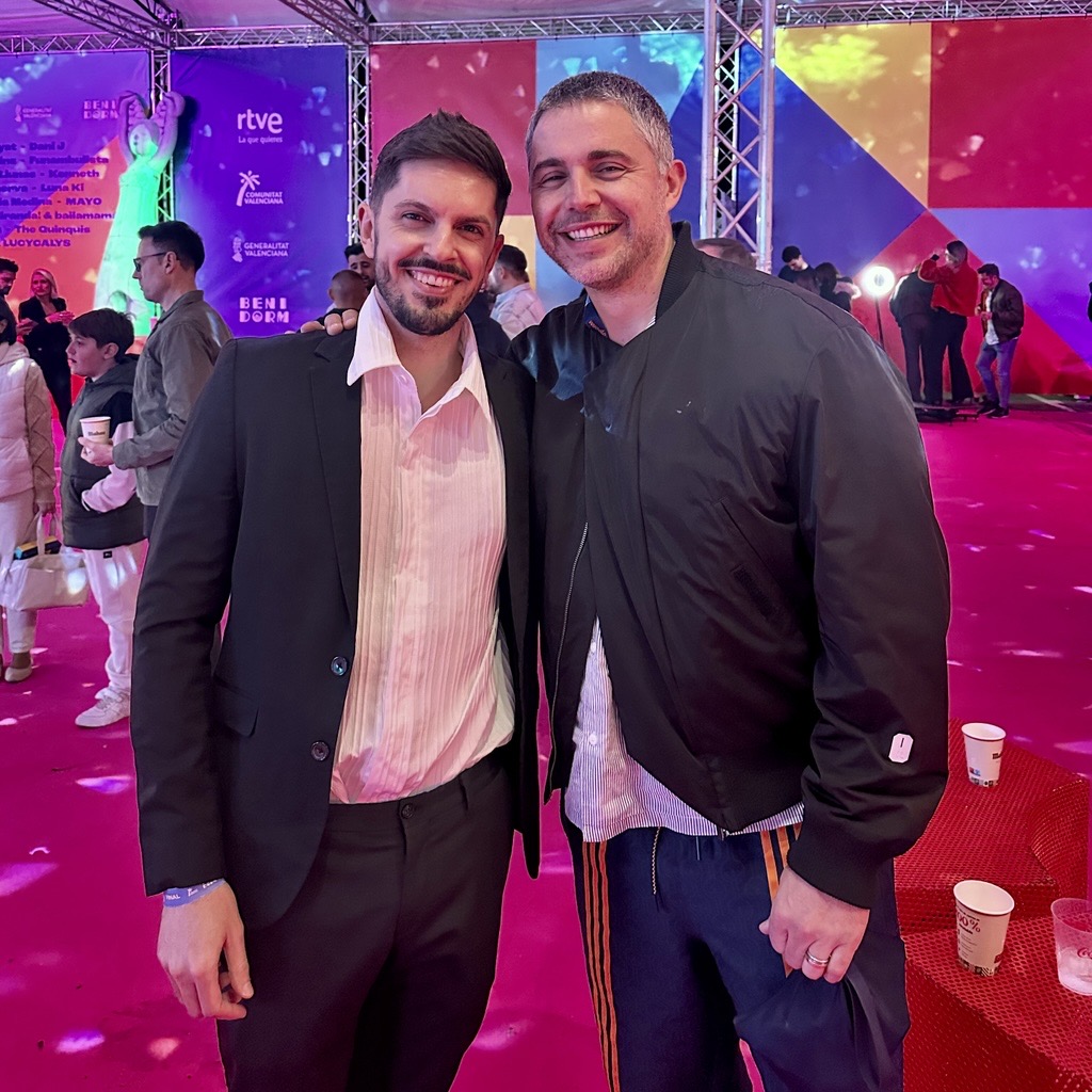 El compositor alcoyano Alberto Lorite, autor de 'Esa Diva', ganadora con Melody en el año 2025 | Benidorm Fest 2026