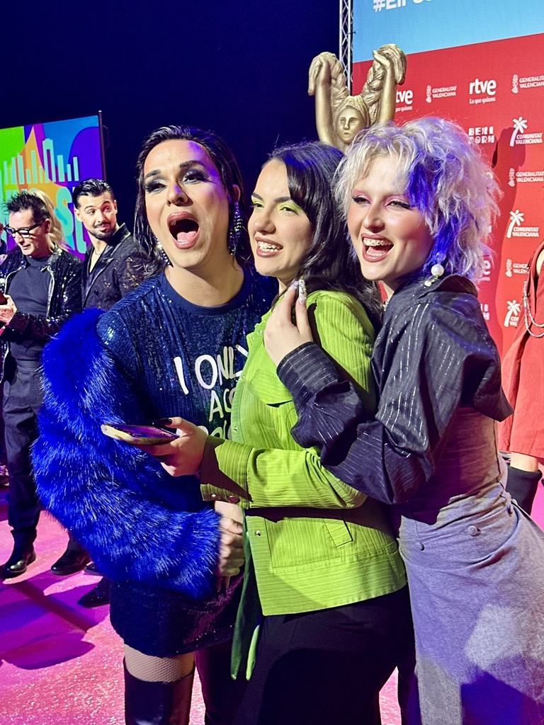 Artistas Sharonne, Marta Sango y Sofía Coll | Benidorm Fest 2026